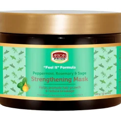 Hot African Pride Peppermint, Rosemary en Sage Versterkend Masker