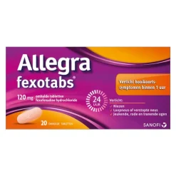 Best Allegra Fexotabs Hooikoortstabletten 20 stuks