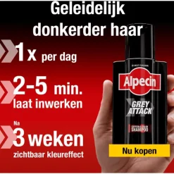 Clearance Alpecin Grey Attack Shampoo 200 ML
