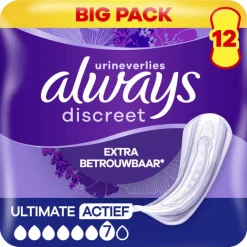 Best Always Discreet Incontinentieverband Ultimate Active