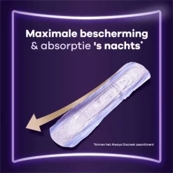 Online Always Discreet Incontinentieverband Ultimate Night