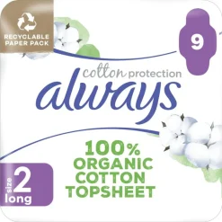 Online Always Maandverband Bio Cotton Long