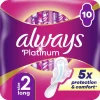 Hot Always Maandverband Platinum Long