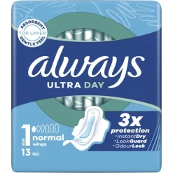 New Always Maandverband Ultra Normal Wings