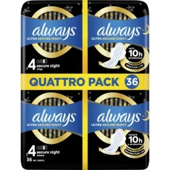Online Always ULTRA PADS NIGHT WINGS 36 - QP