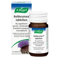 Sale A.Vogel Boldocynara Bij Misselijkheid En Opgeblazen Gevoel Tabletten 80 ST