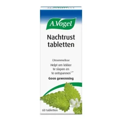 Hot A.Vogel Citroenmelisse Nachtrust1* Tabletten 60 stuks