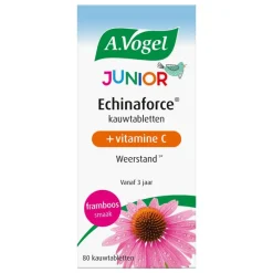 Outlet A.Vogel Echinaforce Junior met Vitamine C Weerstand1* Kauwtabletten 80 stuks