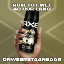 Outlet AXE Gold Temptation Deodorant Body Spray 150 ML