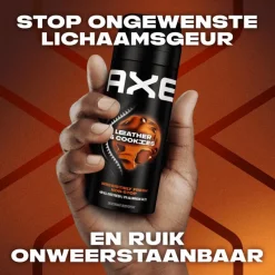 Online AXE Leather & Cookies Deodorant Bodyspray 150 ML