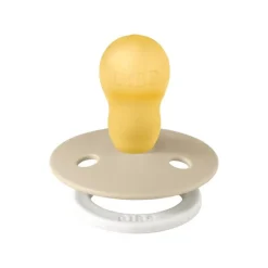 Outlet Bibs Glow in the dark Fopspeen Two Pack Natuurlijk Rubber Blush/Vanilla Maat 3