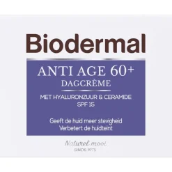 Hot Biodermal Anti Age 60+ Dagcrème SPF15 50 ML