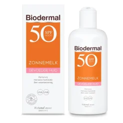 Discount Biodermal Gevoelige Huid Zonnemelk SPF50+ 200 ML