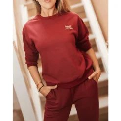 Splendid Bo Wilkes Joggingsbroek Ecru Maat S/M