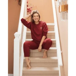 Sale Splendid Bo Wilkes Sweater Burgundy Maat S/M