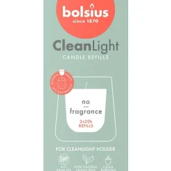 Online Bolsius Navulling Clean Light pack 2 Zero