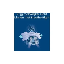 Clearance Breathe Right Neusstrips Small/Medium 30 stuks