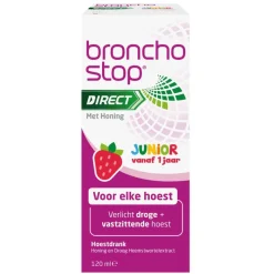 Best Bronchostop Direct Junior Hoestdrank met Honing 120 ML