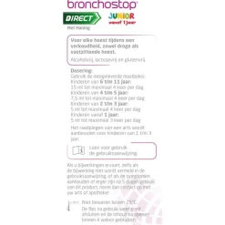 Best Bronchostop Direct Junior Hoestdrank met Honing 120 ML