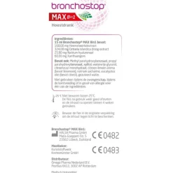 Hot Bronchostop Max 8in1 Hoestdrank 120ML