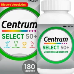 Outlet Centrum Select 50+ Multivitaminen Tabletten 180 stuks