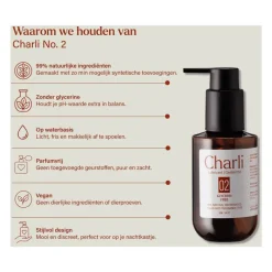 Hot Charli No. 2 Glijmiddel - Glycerinevrij 100 ML
