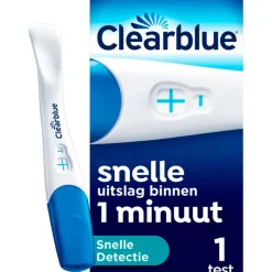 Online Clearblue Snelle Detectie Zwangerschapstest 1 Stuk