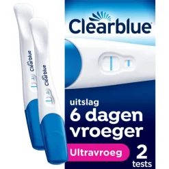 Discount Clearblue Vroege Detectie Zwangerschapstest 2 Stuks