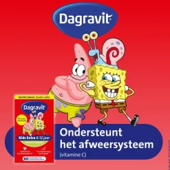 Outlet Dagravit Kids Multivitaminen Xtra 6-12 jaar 60 stuks