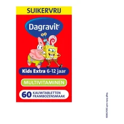 Outlet Dagravit Kids Multivitaminen Xtra 6-12 jaar 60 stuks