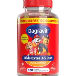 Dagravit Kids Xtra 3-5 jaar 120 gummies