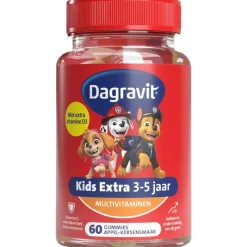 Clearance Dagravit Kids Xtra Paw Patrol 3-5 jaar 60 gummies
