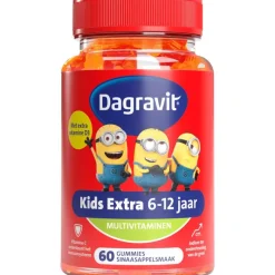 Clearance Dagravit Kids-Xtra Vitaminions 6-12 jaar 60 gummies