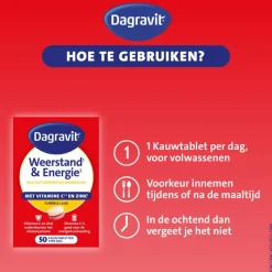 Online Dagravit Totaal 30 Weerstand & Energie 50 kauwtabletten