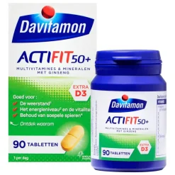 Sale Davitamon Actifit 50+ Multivitamine met Ginseng 90 Tabletten