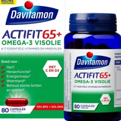 Discount Davitamon Actifit 65+ Omega 3 Visolie Capsules