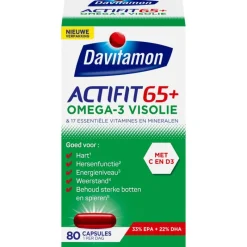 Discount Davitamon Actifit 65+ Omega 3 Visolie Capsules