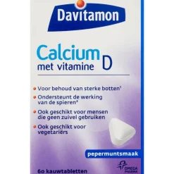 New Davitamon Calcium met Vitamine D Kauwtabletten Mint