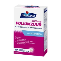Sale Davitamon Foliumzuur met vitamine D - Zwanger