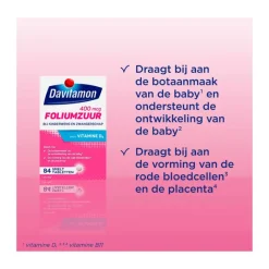 Sale Davitamon Foliumzuur met vitamine D - Zwanger
