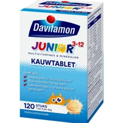 Outlet Davitamon Junior 3+ Kauwvitamines Multifruit