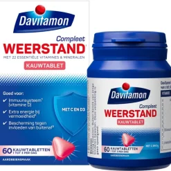 Clearance Davitamon Kauw Aardbei 60 NL