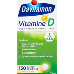 Best Davitamon Kind Vitamine D Smelttabletten Citroen