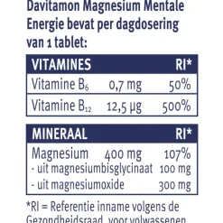 Clearance Davitamon Magnesium Mentale Energie 30ST