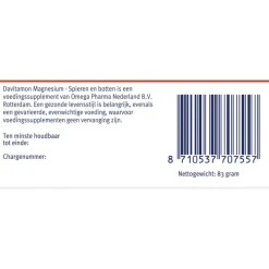 Davitamon Magnesium Met Calcium + Vitamine D Tabletten 42 Stuks
