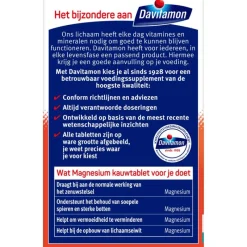 Online Davitamon Magnesium Pepermunt 60 stuks