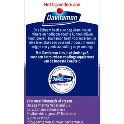 Hot Davitamon Vitamine D3 75 mcg Smelttabletten 60+15 stuks