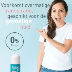 Hot Deoleen Regular Anti-Transpirant Deodorant Roller 50 ML