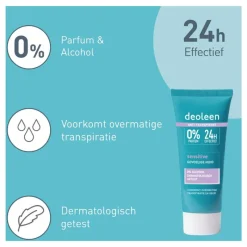 Online Deoleen Sensitive Anti-Transpirant Deodorant Crème 50 ML