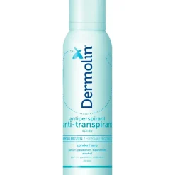 Clearance Dermolin Anti-Transpirant Deodorant Spray 150 ML